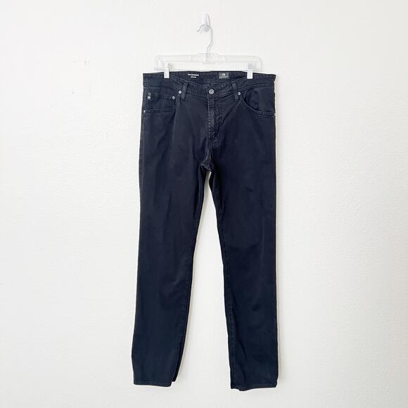 [AG Adriano Goldschmied] The Graduate Tailored Leg Washed Black Jeans Size 34x34 - Picture 1 of 9